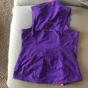 brooks vest purple